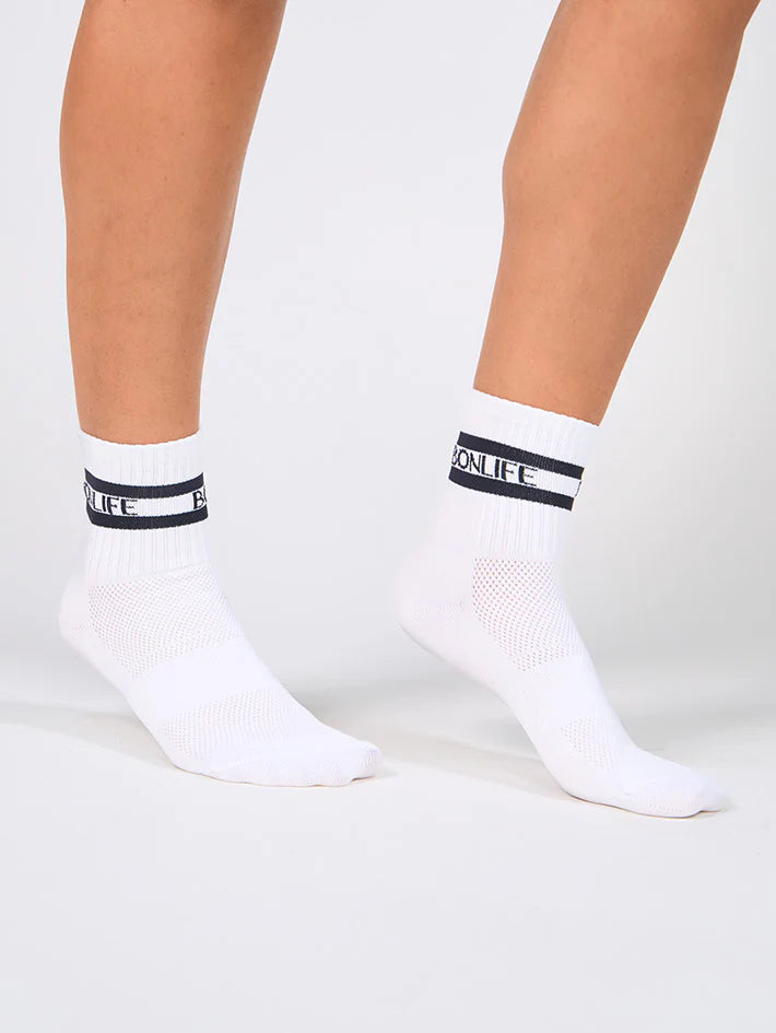 EVOLUX WHITE SOCKS